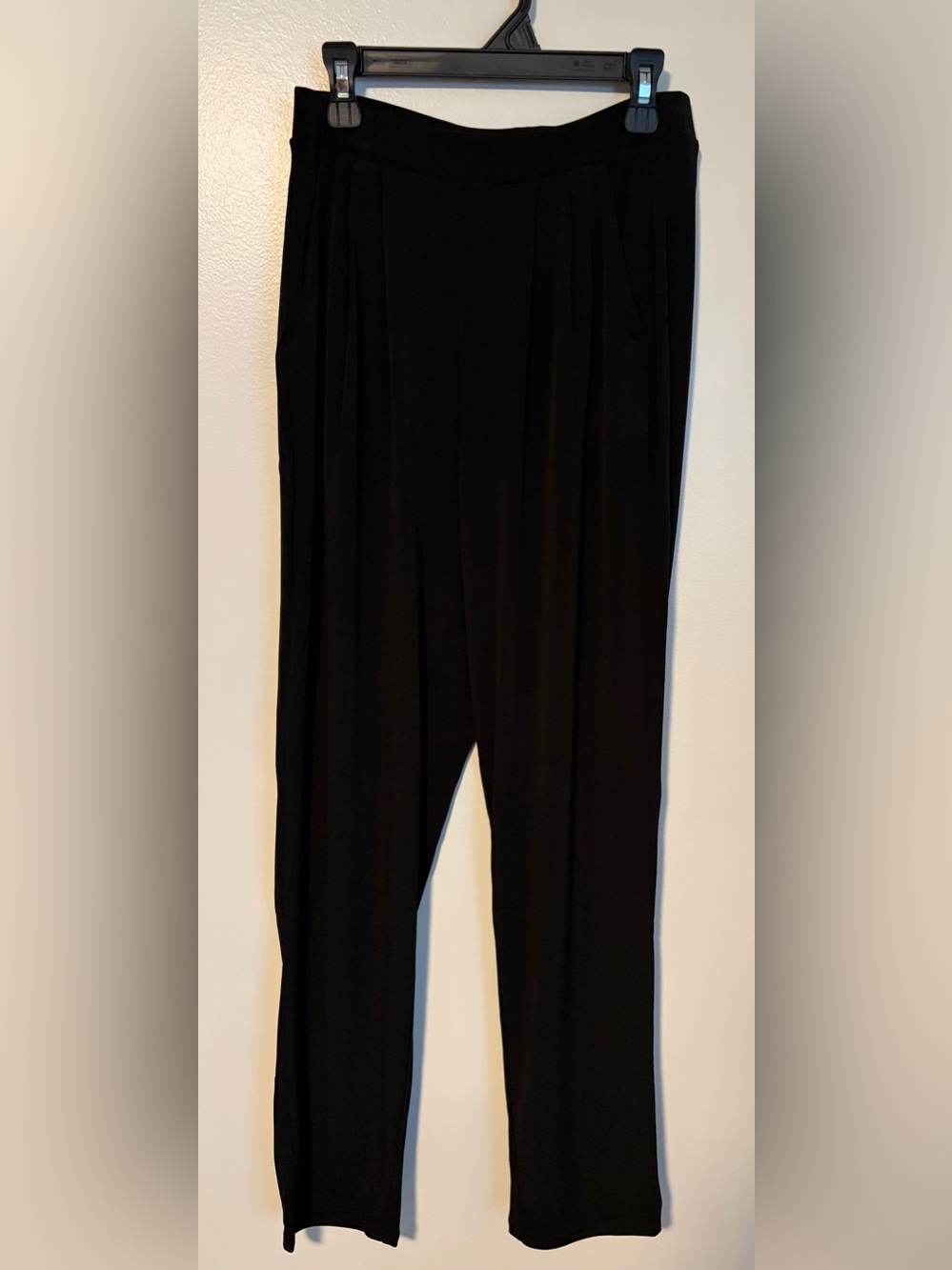 Zenana Black Pull-On Pants